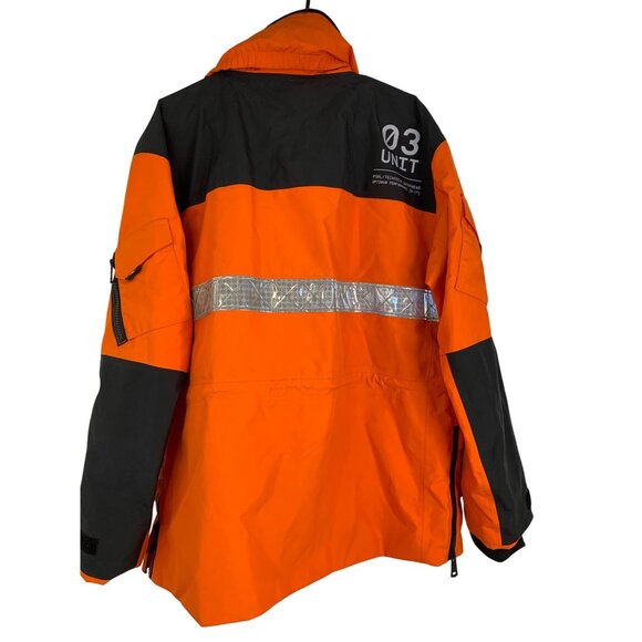 RLX Ralph Lauren Mens Orange Active Performance Jacket Size L RJ10625 GUC - Picture 9 of 16